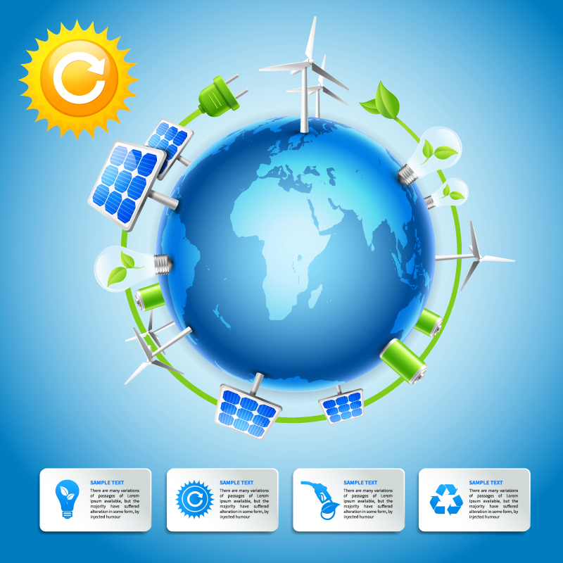 繪就綠色未來 生態(tài)環(huán)保背景下的矢量素材與環(huán)保科技融合之路